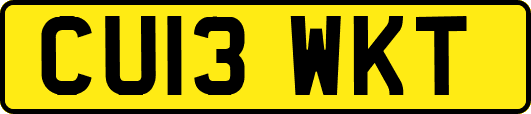CU13WKT