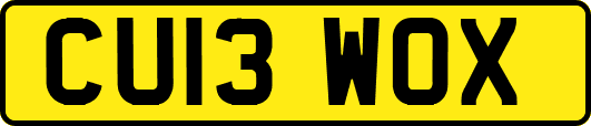 CU13WOX