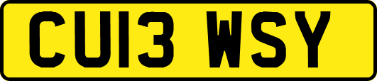 CU13WSY