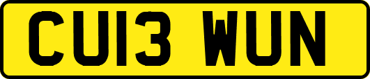 CU13WUN