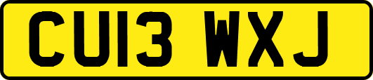 CU13WXJ