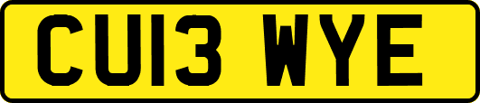 CU13WYE