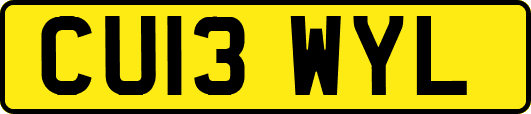 CU13WYL