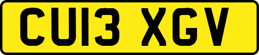 CU13XGV
