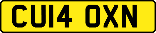 CU14OXN