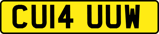 CU14UUW