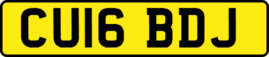 CU16BDJ