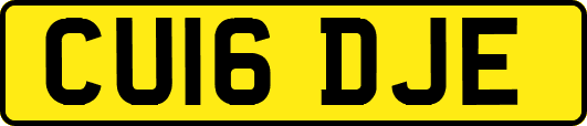 CU16DJE