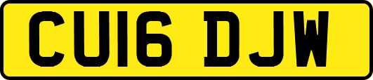 CU16DJW