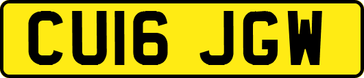 CU16JGW