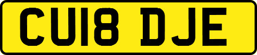 CU18DJE