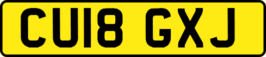 CU18GXJ