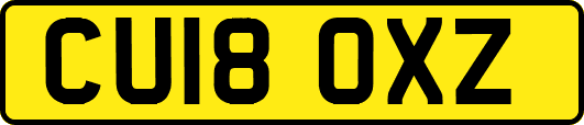 CU18OXZ