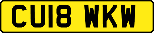 CU18WKW