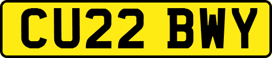 CU22BWY