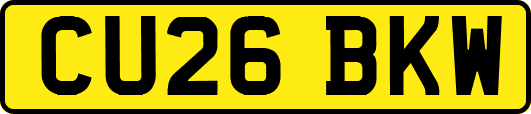 CU26BKW