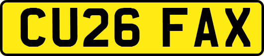 CU26FAX