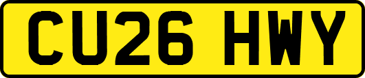 CU26HWY