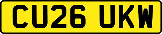CU26UKW