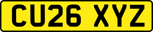 CU26XYZ