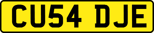 CU54DJE