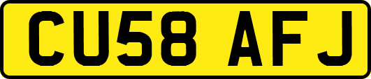 CU58AFJ