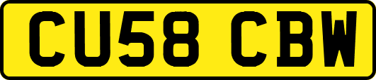 CU58CBW