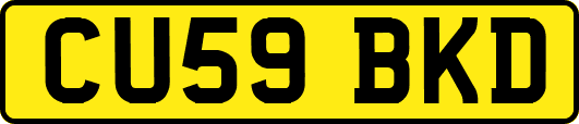 CU59BKD