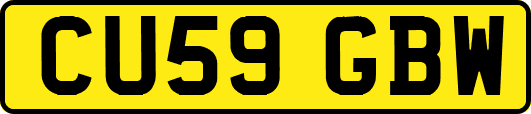 CU59GBW