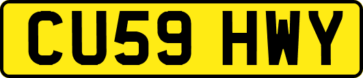 CU59HWY
