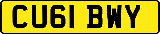 CU61BWY