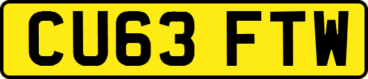 CU63FTW