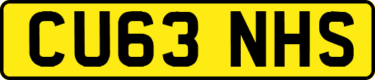 CU63NHS