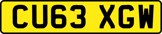 CU63XGW