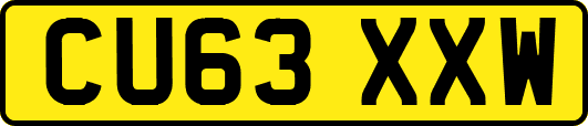 CU63XXW