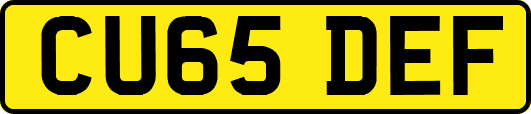 CU65DEF