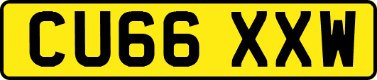 CU66XXW