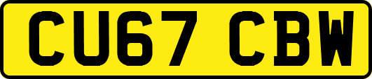 CU67CBW