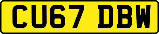 CU67DBW