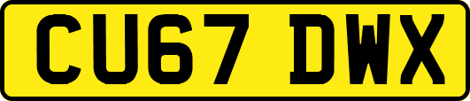 CU67DWX