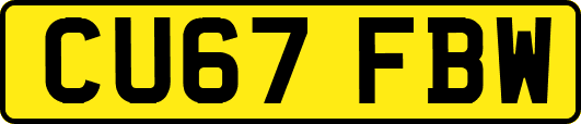 CU67FBW