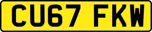 CU67FKW
