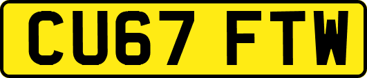 CU67FTW
