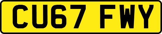 CU67FWY