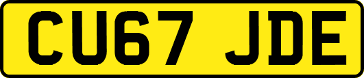 CU67JDE