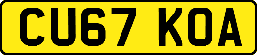 CU67KOA