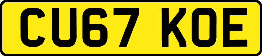 CU67KOE