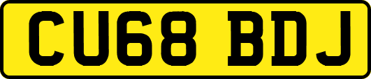 CU68BDJ