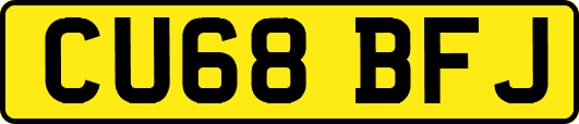 CU68BFJ