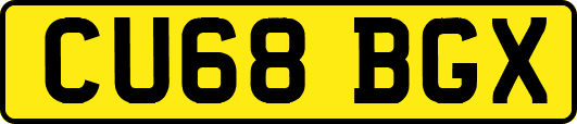 CU68BGX